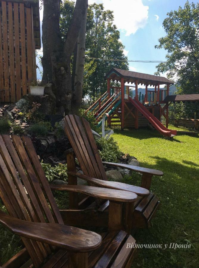 Відпочинок У Пронів Hotel Slavske Buitenkant foto